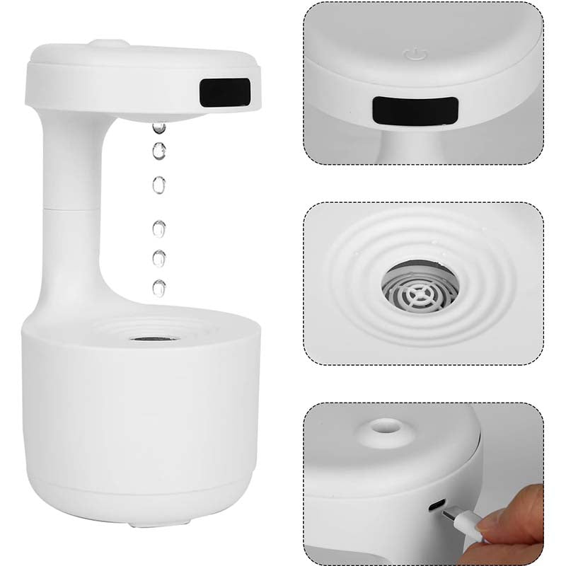Humidificador antigravedad